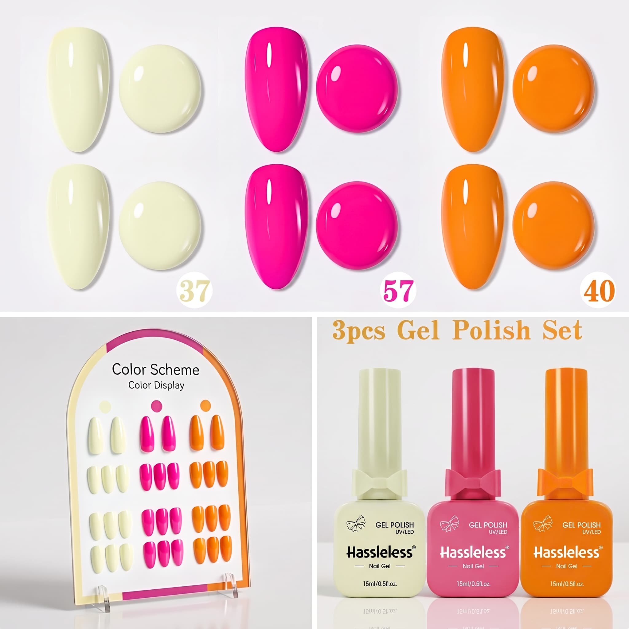 Nail Art Orange - 번거로움 없이 사용할 수 있는 네일