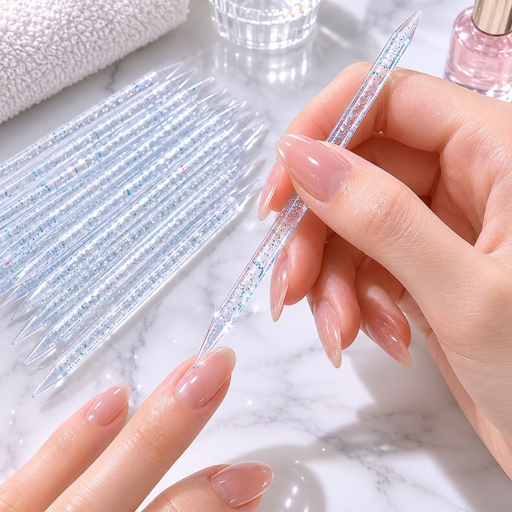 양면형 큐티클 푸셔 100개입, 큐티클 제거 및 라인스 - Nail Art Orange 리뷰 및 가격