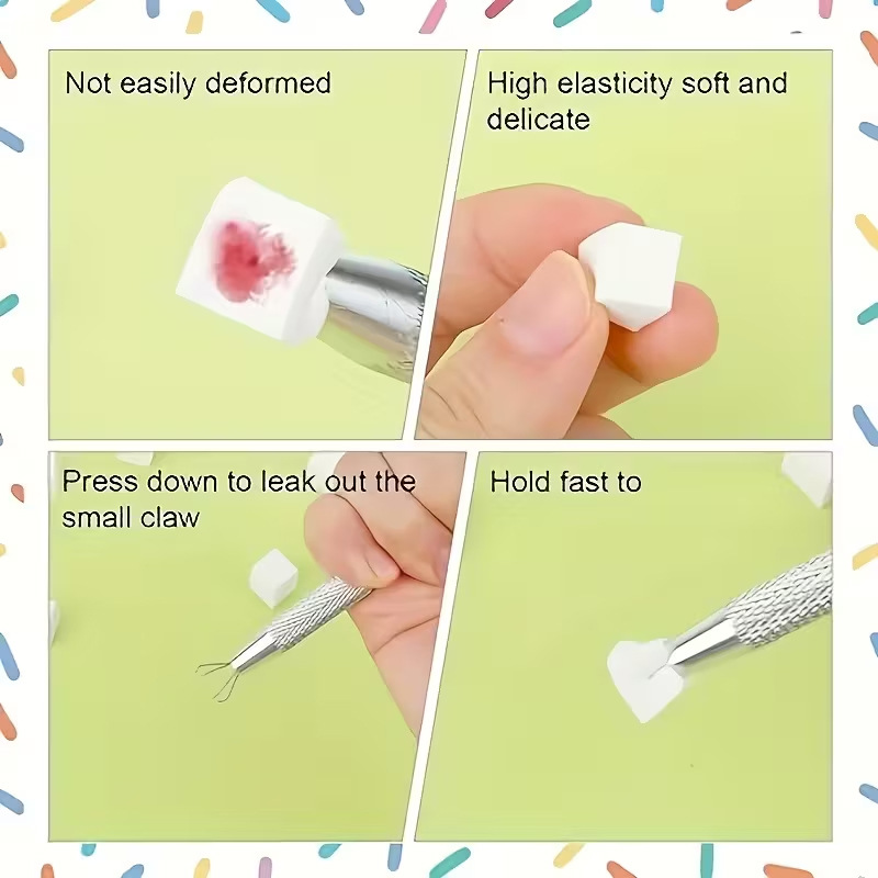 미니 네일 스펀지 퍼프 & 네일 클립, 그라데이션 블러 - Nail Art Ombre 리뷰 및 가격